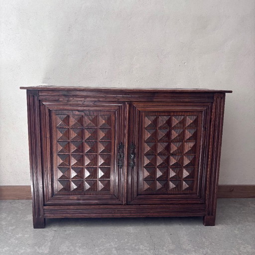 Small wooden sideboard