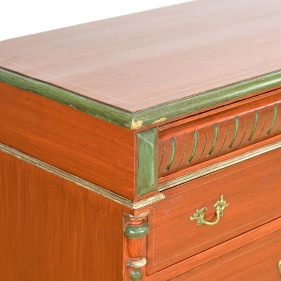 Grenen Ladekasten, Circa 1925 – Wood, Brass (photo 8 of 12)