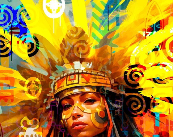 Image 1 of Alberto RICARDO - India - Artist canvas