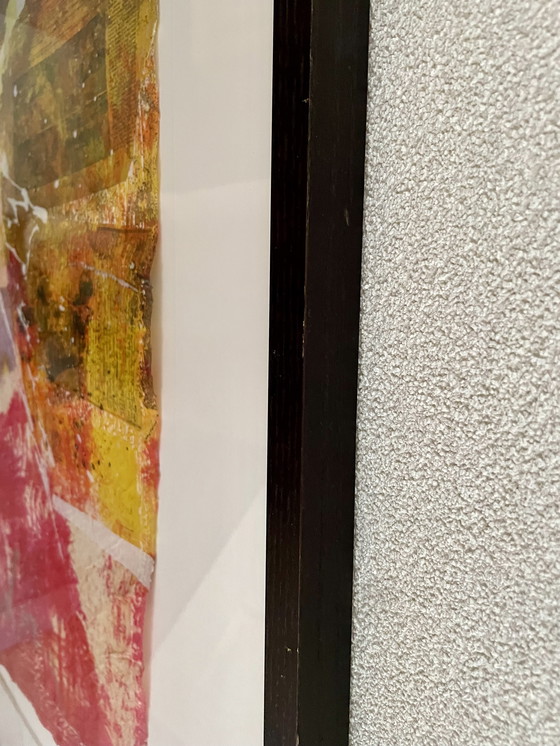 Image 1 of Bram Reijnders - Serigrafía, White Magic Turbulence - Enmarcado