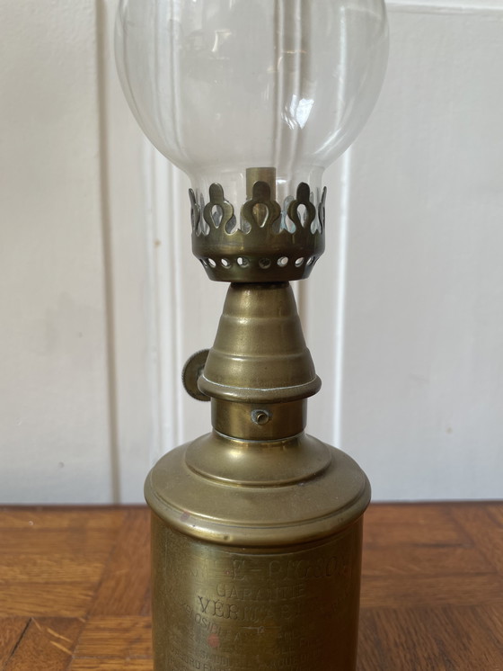 Image 1 of Kleine messing olielamp