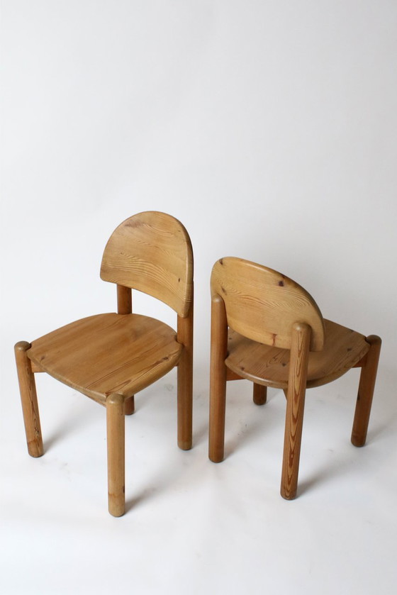 Image 1 of Stoelen Rainer Daumiller Voor Hirtshals Sauvaerk 70'S