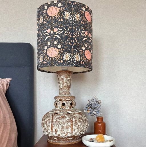 Lampada da tavolo vintage in ceramica