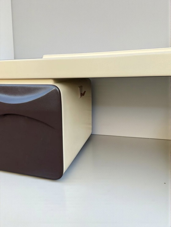 Image 1 of Sistema di mensole da parete Space Age di Ernest Igl, anni '70