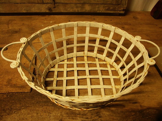 Panier en métal – Objets déco, Vintage (photo 2 of 7)