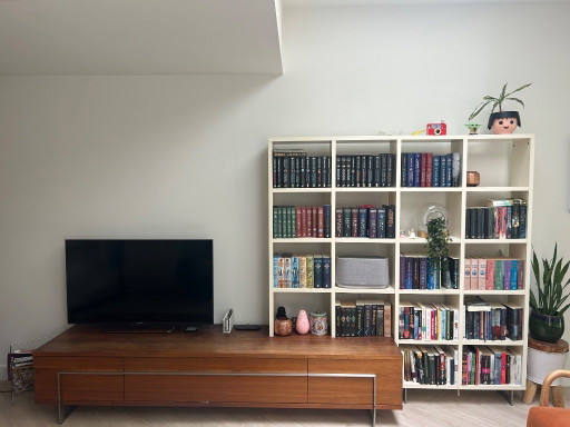 Bert Plantagie Tv-meubel Met Boekenkast – tv meubelen, Mdf, Metal (photo 2 of 8)
