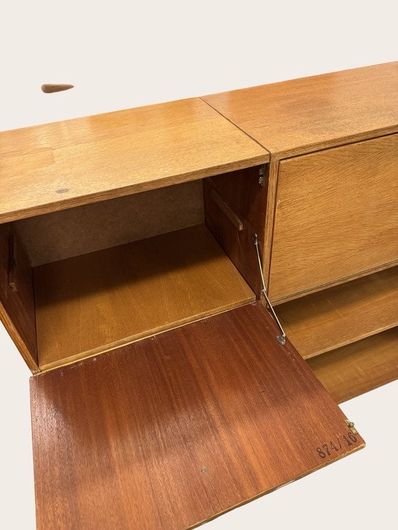 Image 1 of Vintage highboard dressoir met secretaire 