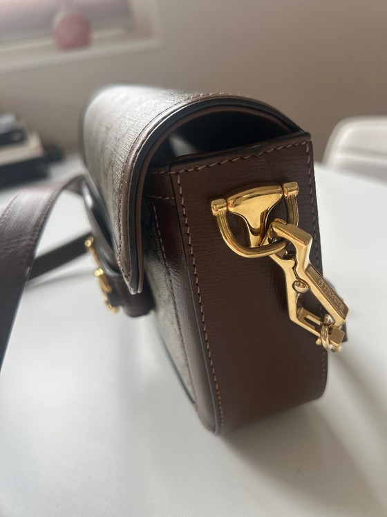 Bolso de hombro pequeño Gucci Horsebit 1955 – Bolsos de hombro, Calfskin (photo 13 of 20)