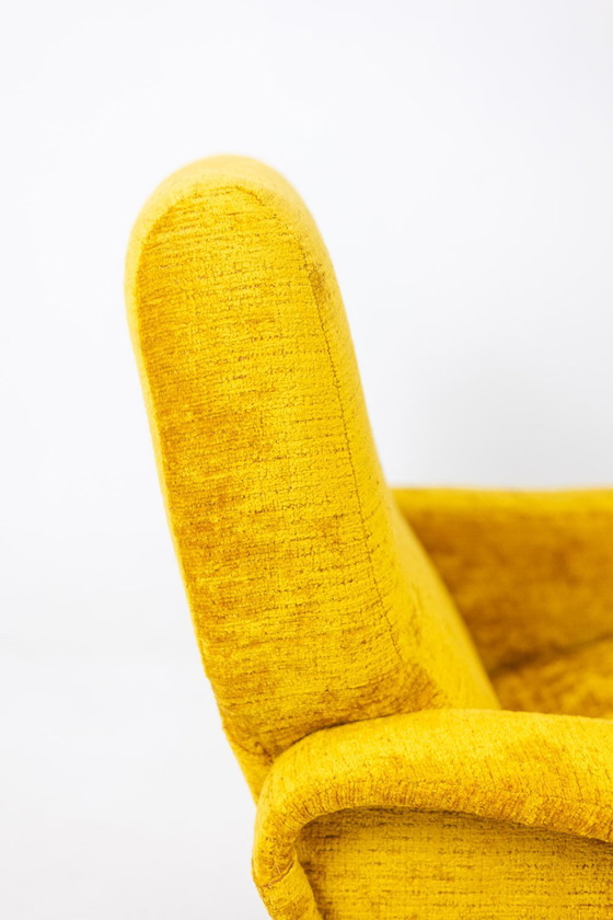 Image 1 of Marco Zanuso para Artflex: Sillones de latón amarillo y dorado, años 50
