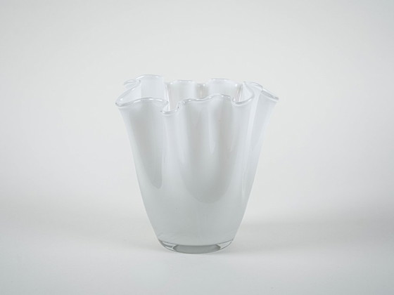 Image 1 of White vase, Danish design, 1970s, made in Denmark