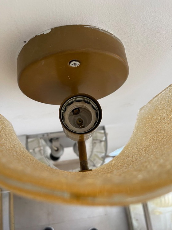 Image 1 of Murano Due Wandleuchte, Paar, 24 Karat vergoldet, Italien, 1990