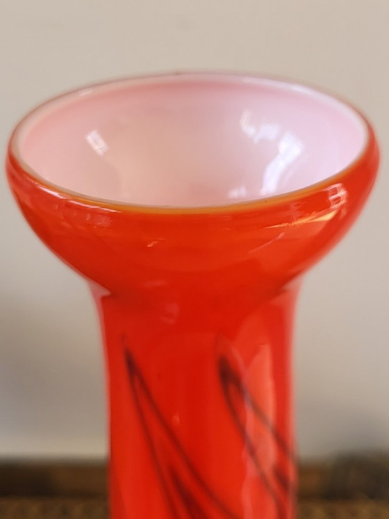 Image 1 of Vaso vintage in opalina Florence, Vetreria di Borgonovo, Italia, anni '70