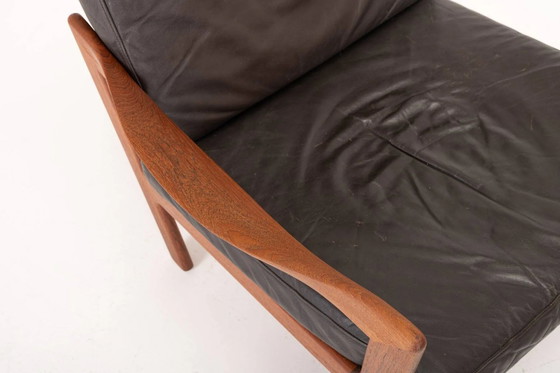 Poltrone vintage di Illum Wikkelsø per Niels Eilersen, anni '60, set di 2 – Leather, Scandinavian (photo 9 of 12)