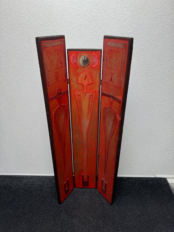 Image 1 of Triptychon des Künstlers Jan Noordhuis aus Noordwijk