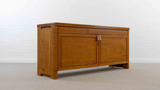 Image 1 of Sideboard R08 by Pierre Chapo in Solid Elm