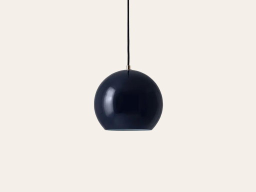 &Tradition Topan Lámpara colgante – Azul oscuro | Verner Panton – hanglampen, Aluminium