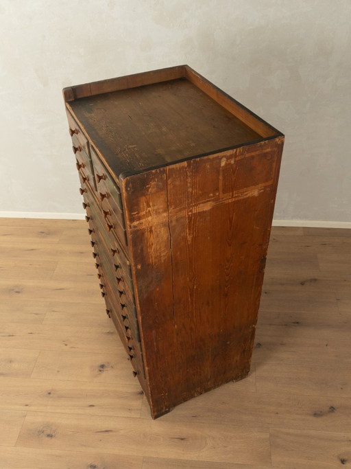 1950s Filing/Graphic Cabinet – archiefkasten, Wood (photo 2 of 13)