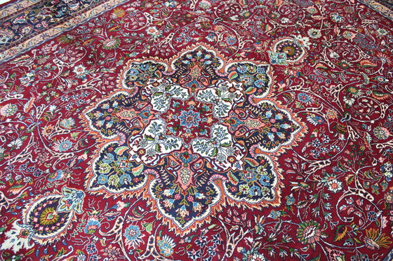 Image 1 of Original hand-knotted Persian carpet Tabriz 40 Raj Fine 405 X 293 Cm Top condition