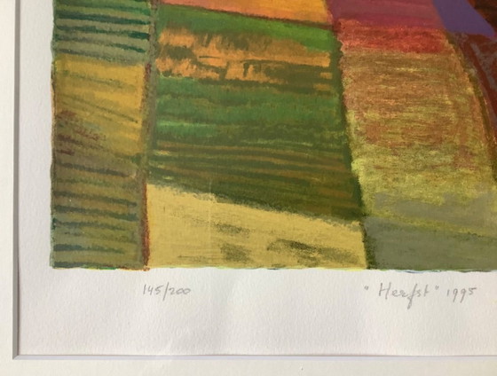 Image 1 of Serigrafía "Otoño" de Ton Schulten