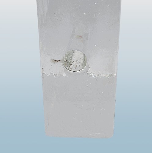 Image 1 of Vase Vintage Wiesenthalhütte en verre - "solifleur