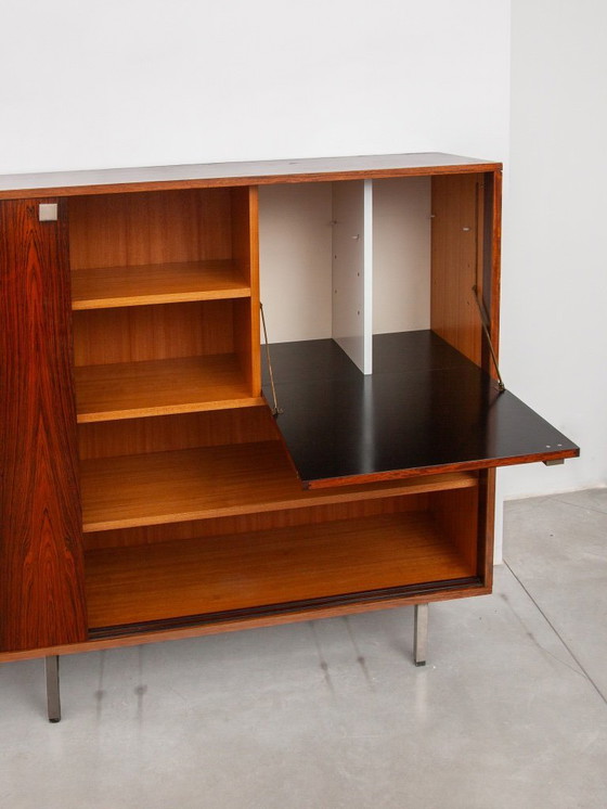 Image 1 of Credenza alta Mid-Century Modern disegnata da Alfred Hendrickx per Belform, anni '60