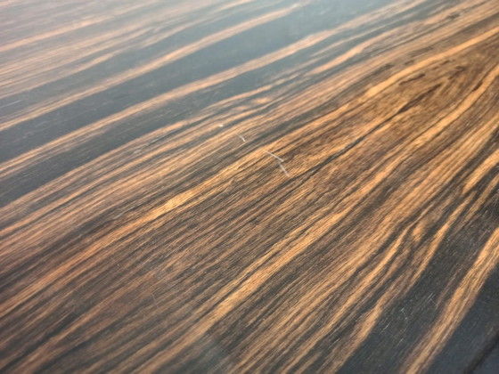 Image 1 of Bureau vintage de style Art déco en ébène de Macassar