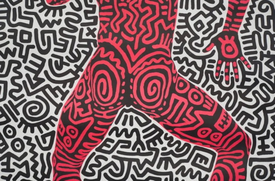 Keith Haring - INTO 84 - Œuvre imprimée des années 1980 – Affiches, Paper (photo 4 of 6)