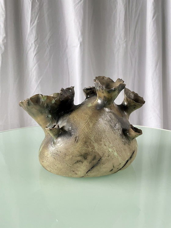 Image 1 of Raku vase studio