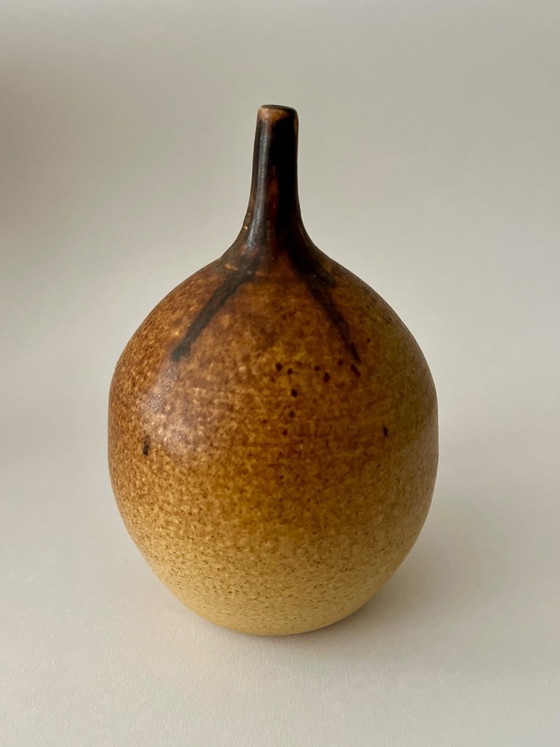 Image 1 of Otto Zeeger's glazed earthenware vase 1970s