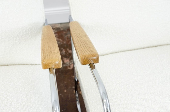 Image 1 of Sillones estilo Bauhaus, años 50, Polonia, juego de 2