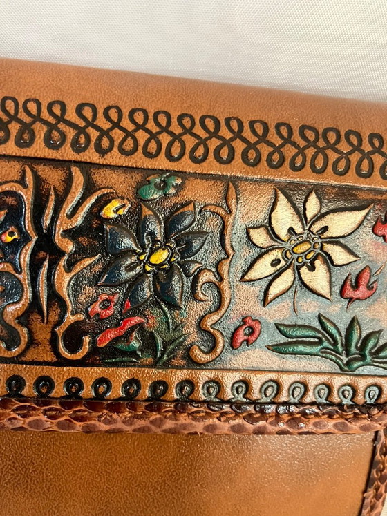 Portafoglio tirolese vintage – Portafogli & piccola pelletteria, Leather (photo 3 of 7)