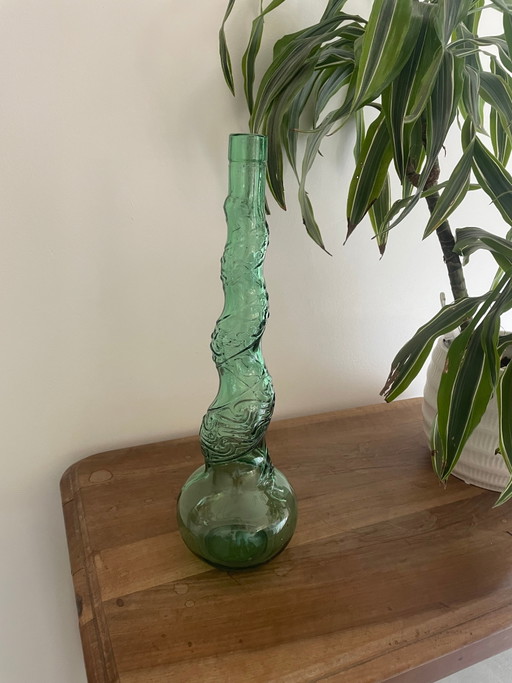 Vintage twisted bottle