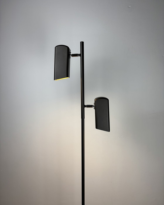 Image 1 of Vintage Floor Lamp OMI design Brutalist 1970s Space Age Industrial design Mid Century 70s Minimalism Germany