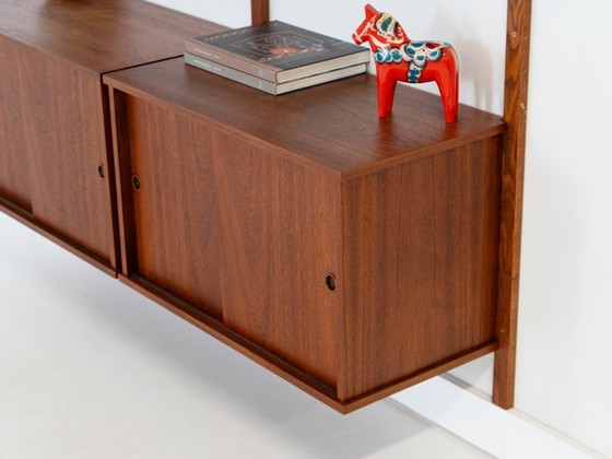 Teak Modular Shelving Unit, Danish Design, 1960s, Made in Denmark – Wood (photo 5 of 15)