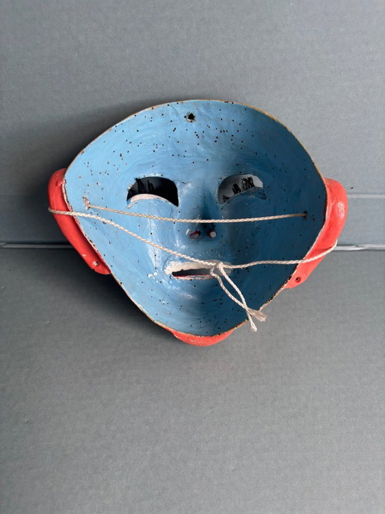 Bolivian Devil Dance Mask – Sculpture, Paper (photo 4 of 5)