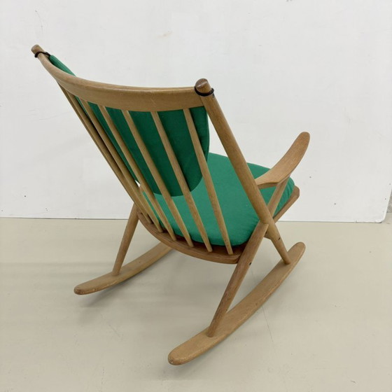 Frank Reenskaug Voor Bramin Schommelstoel Model 182 – Schommelstoelen, Wood (photo 6 of 14)