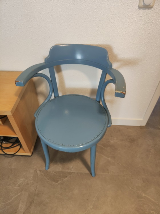 Vintage Thonet 233 / Le Corbusier Stijl Buighout Stoel – Fauteuils, Wood (photo 4 of 5)