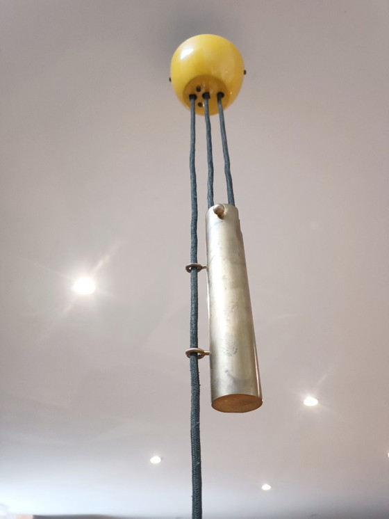 Image 1 of Saliscendi counterweight pendant lamp, Italy, 1950s