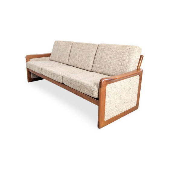 Image 1 of Divano originale di metà secolo Dyrlund, divano vintage, design danese, teak