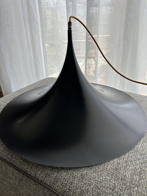 Sculpturale design hanglamp / pendellamp – matzwart
