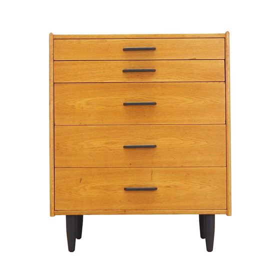 Image 1 of Commode en frêne, Design danois, 1960S, Manufacture : Lyby Møbler