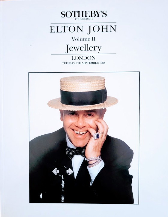 Image 1 of Sotheby's Elton John Memorabilia 1980s Auction Catalogues