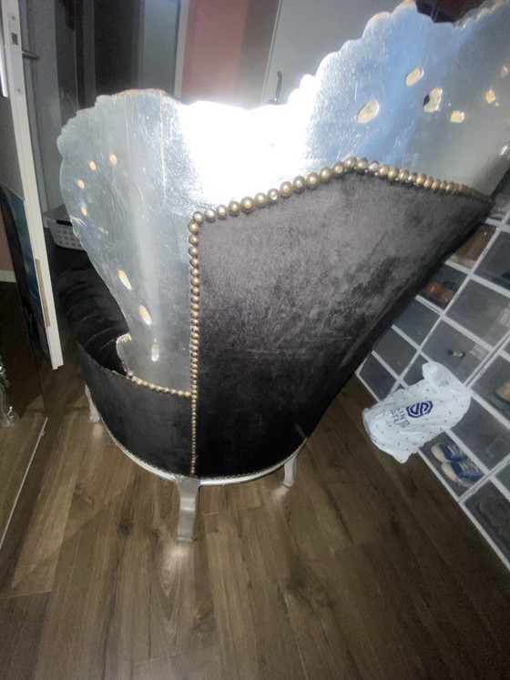 Baroque Armchair Silver – Other (photo 6 of 12)