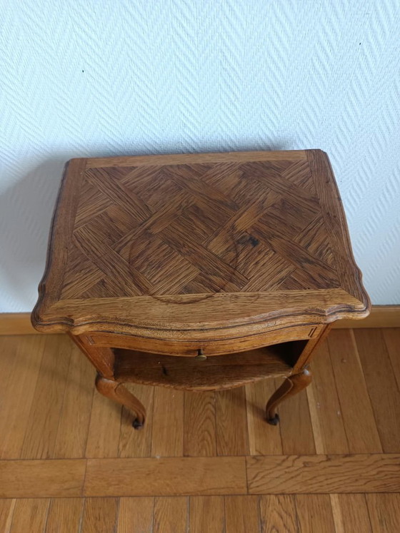 Louis XV Style Bedside Table – Wood (photo 11 of 14)