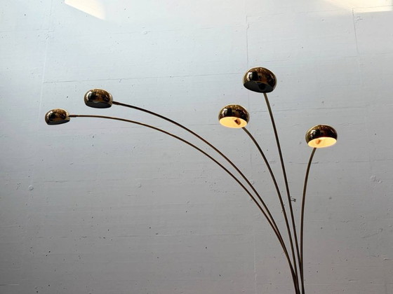 Image 1 of Lampada da terra ad arco di Harvey Guzzini, anni '70