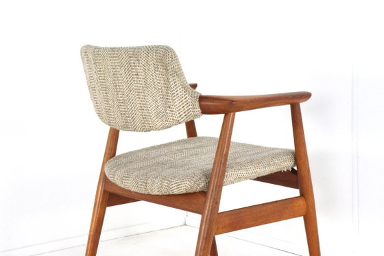 Image 1 of Svend Åge Eriksen pour Glostrup GM11 chaise chaise de salle à manger vintage