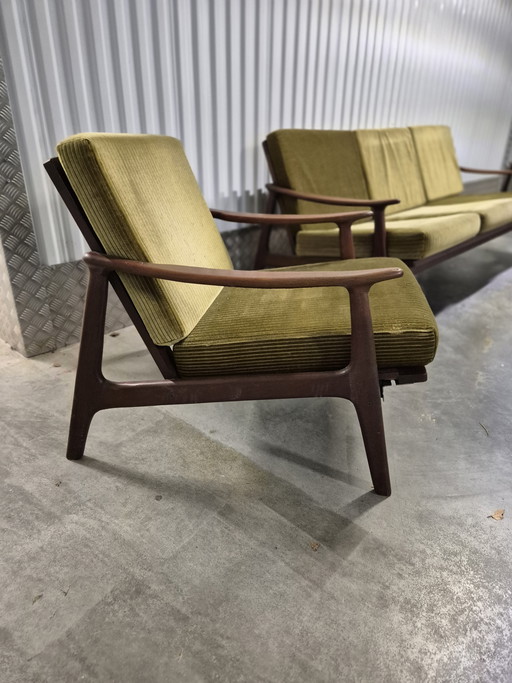 Vintage Scandinavian sofa set