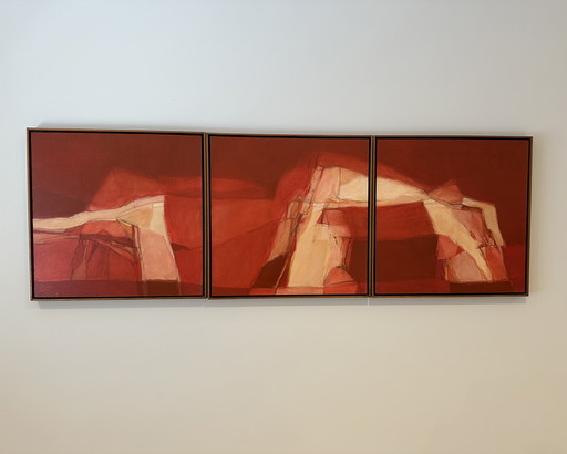 Triptych By Thieu Holla: Mantegna Falls (2004)