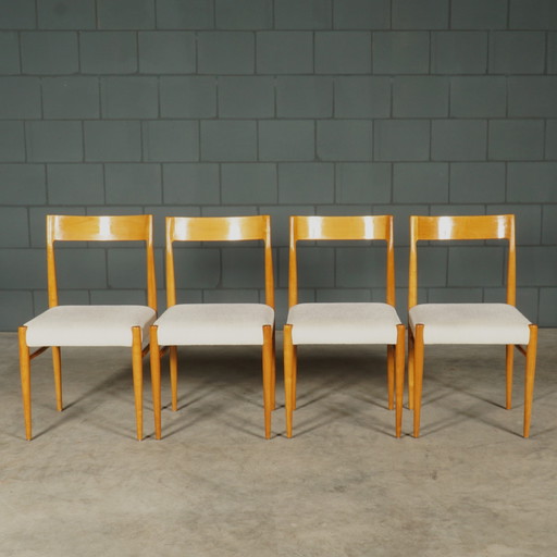 Ensemble de chaises de salle à manger vintage - Scandinavie - années 1960