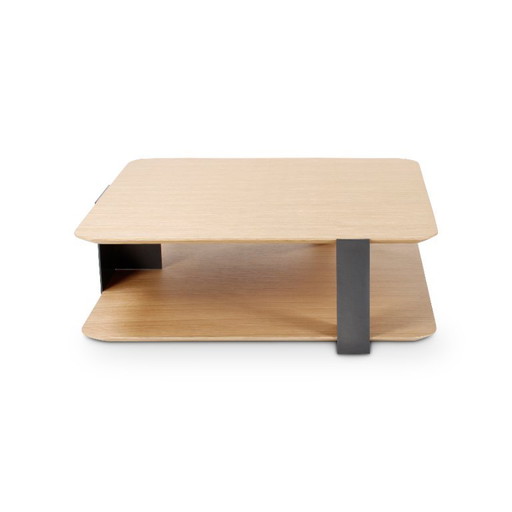 Tavolino da caffè 100x100 in rovere naturale – salontafels, Wood (photo 2 of 5)